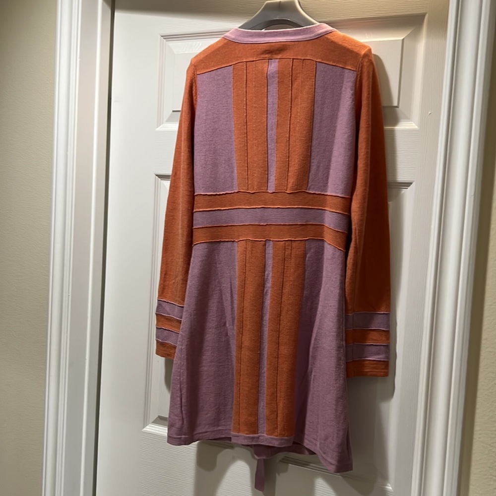 Plenty By Tracy Reese Color-Block Long Cardigan - image 5